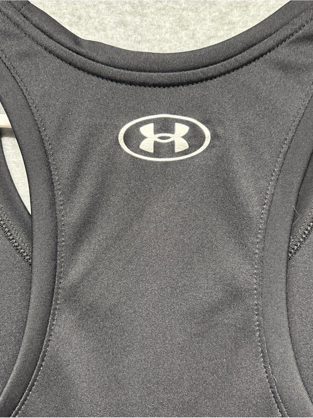 Under Armour Black Racerback Performance Tank Top - Picture 7 of 8